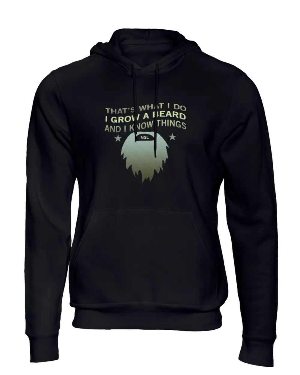 NSL I Grow A Beard Men's Hoodie|Hoodie