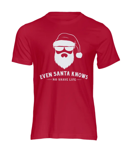 Even Santa Knows Red Men's T-Shirt|T-Shirt