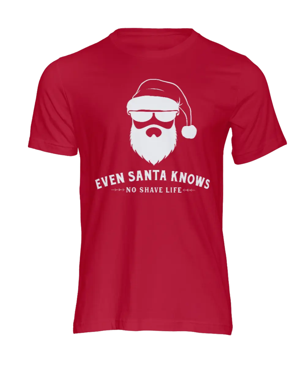Even Santa Knows Red Men's T-Shirt