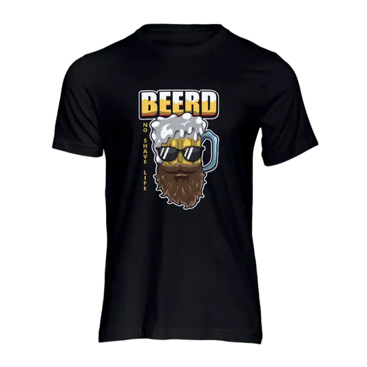 Beard Black Men's T-Shirt|T-Shirt