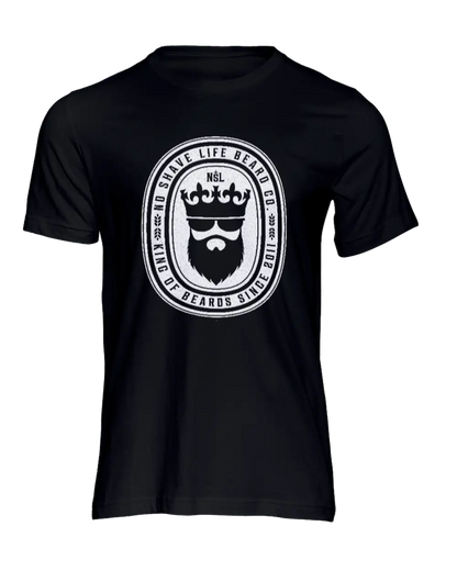 KING OF BEARDS Black Men's T-Shirt|T-Shirt