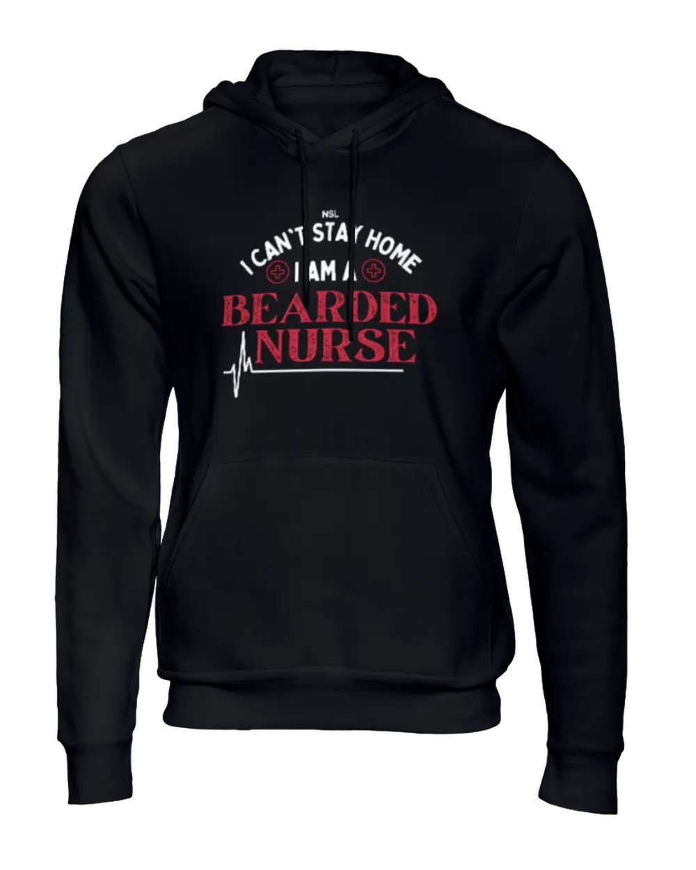 Bearded Nurse Men's Hoodie|Hoodie