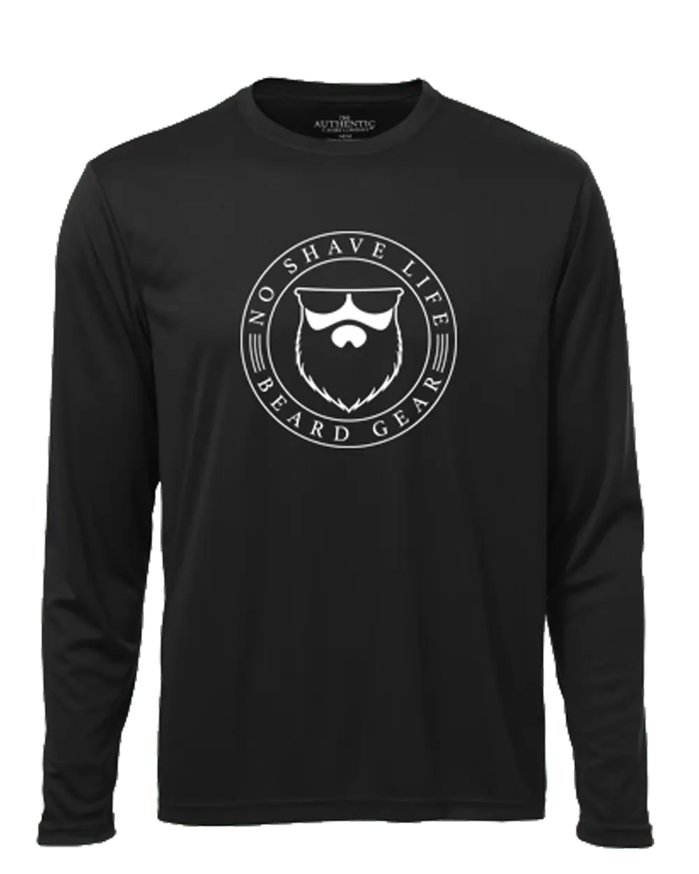 SEAL OF BEARD Black Long Sleeve Shirt|Long Sleeve Shirt