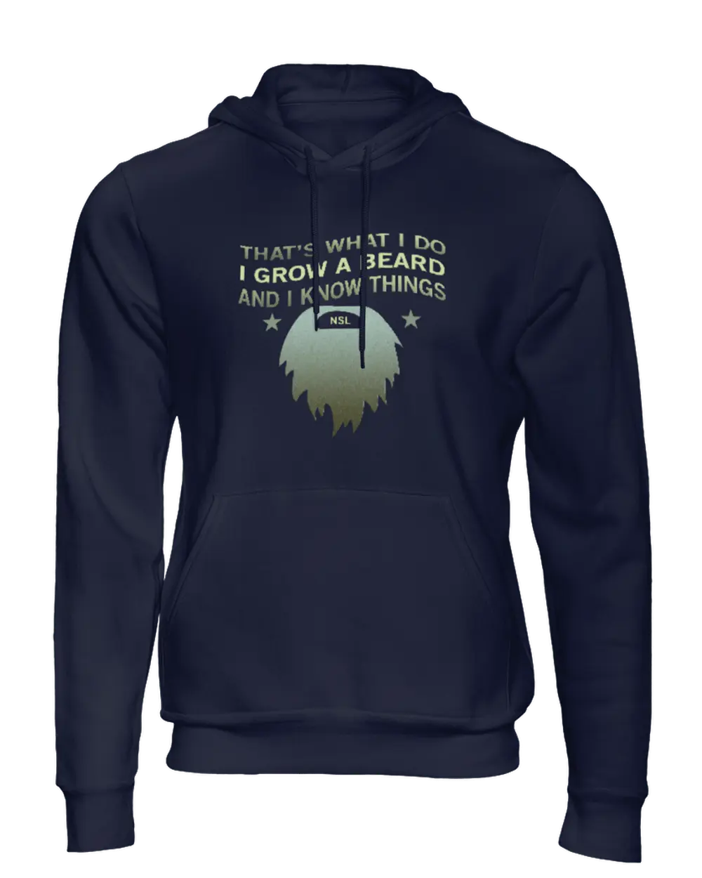 NSL I Grow A Beard Men's Hoodie|Hoodie