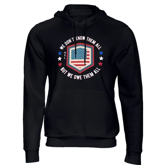 We Owe Them All Black Men's Hoodie|Hoodie