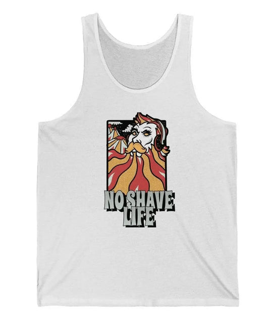 No Shave Life Graphic Men's Tank Top|Mens Tank Top