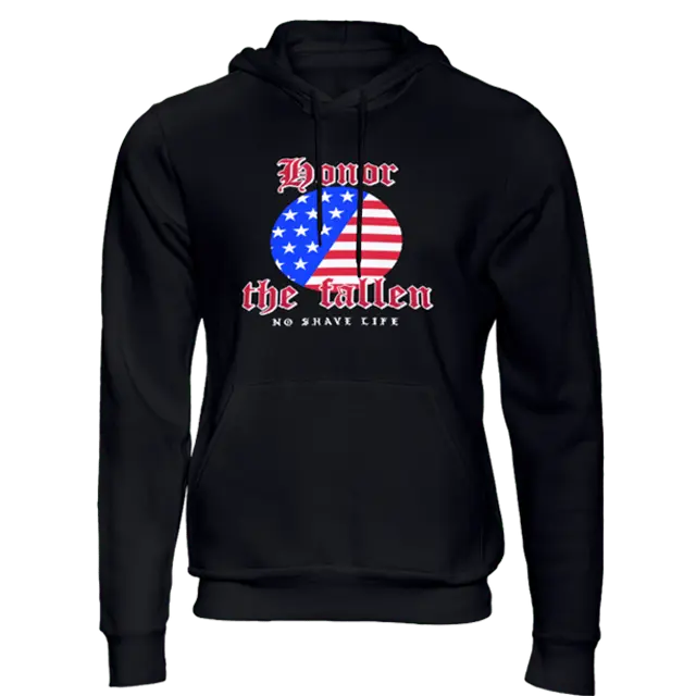 Honor The Fallen Black Men's Hoodie|Hoodie