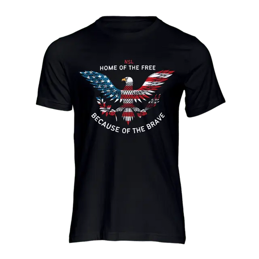 Home of the Free Black Men's T-Shirt|T-Shirt