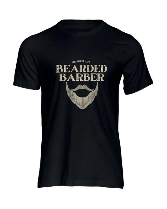 Bearded Barber Black Men's T-Shirt|T-Shirt