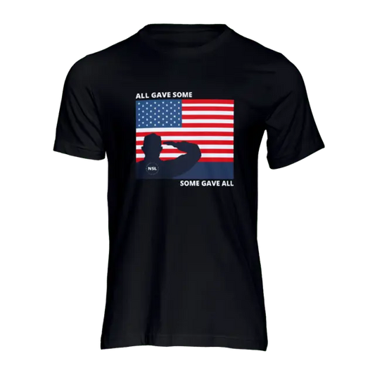 All Gave Some, Some Gave All Black Men's T-Shirt|T-Shirt