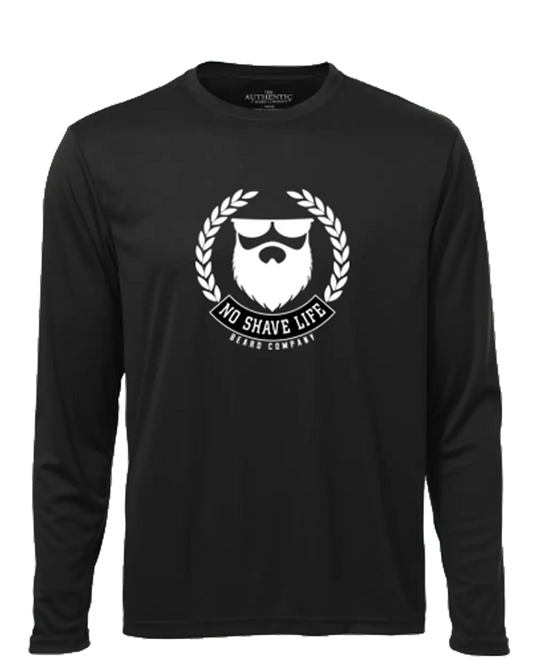 Bearded Victory Black Long Sleeve Shirt|Long Sleeve Shirt