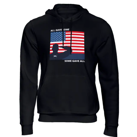 All Gave Some, Some Gave All Black Men's Hoodie|Hoodie