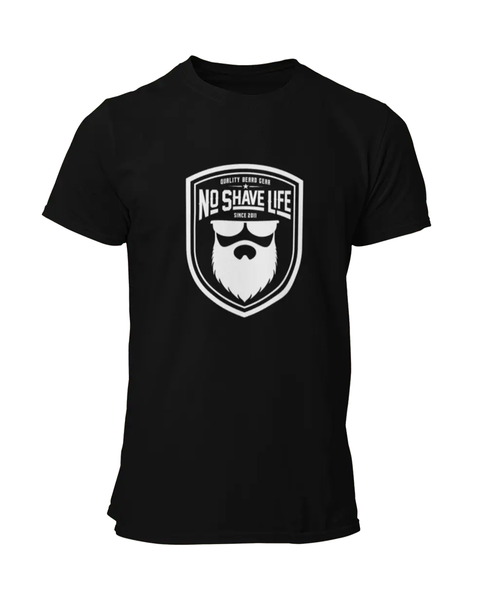 Beard Gear Shield Black Men's T-Shirt
