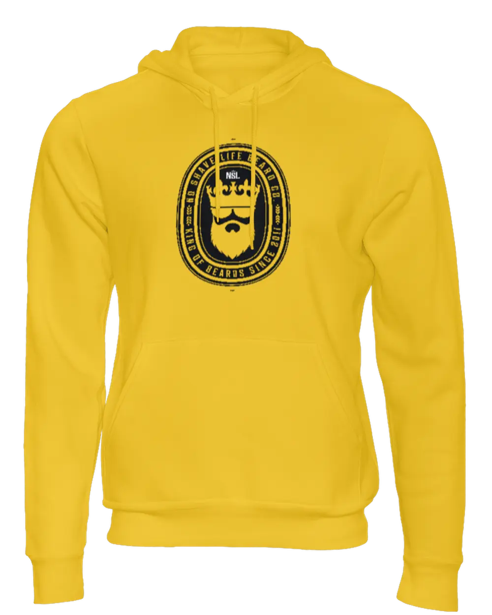 King of Beards NSL Yellow Hoodie|Hoodie