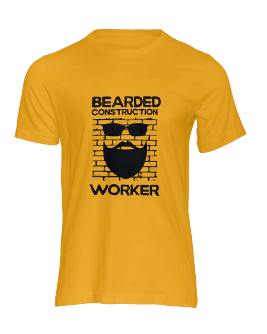 Bearded Construction Worker Men's T-Shirt|T-Shirt