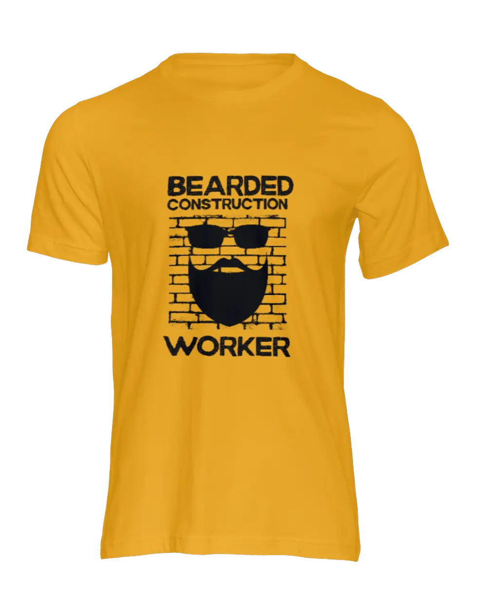 Bearded Construction Worker Men's T-Shirt|T-Shirt